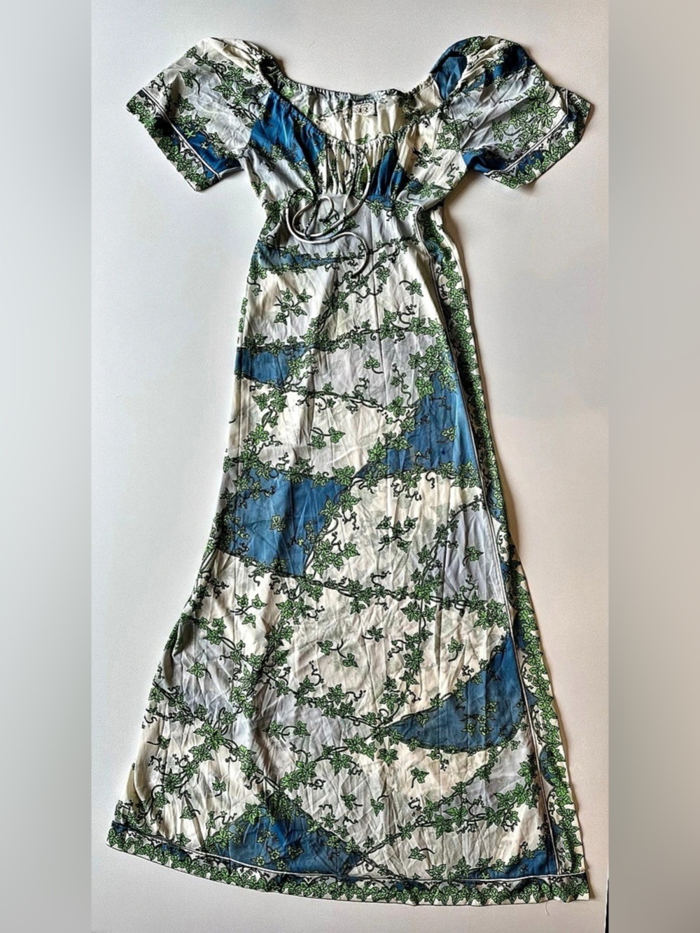 Vintage Emilio Pucci for R Ivy Print Maxi Dress